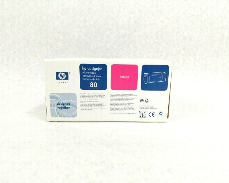 HP 80 Designjet C4847A Magenta 350ml Ink Cartridge 17 APR 10