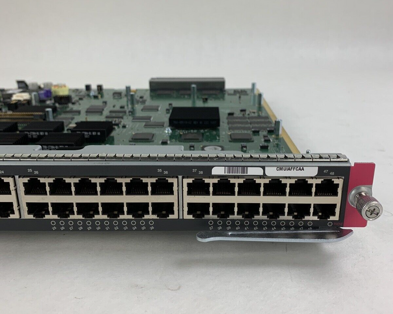 Cisco WS-X6148A-GE-TX 48-Port Ethernet Modular Line Card Box Opened Unsealed
