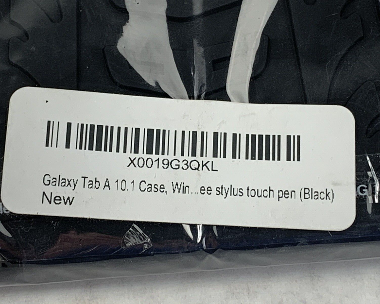 Galaxy Tab A 10.1 Case with Stylus Touch Pen Black