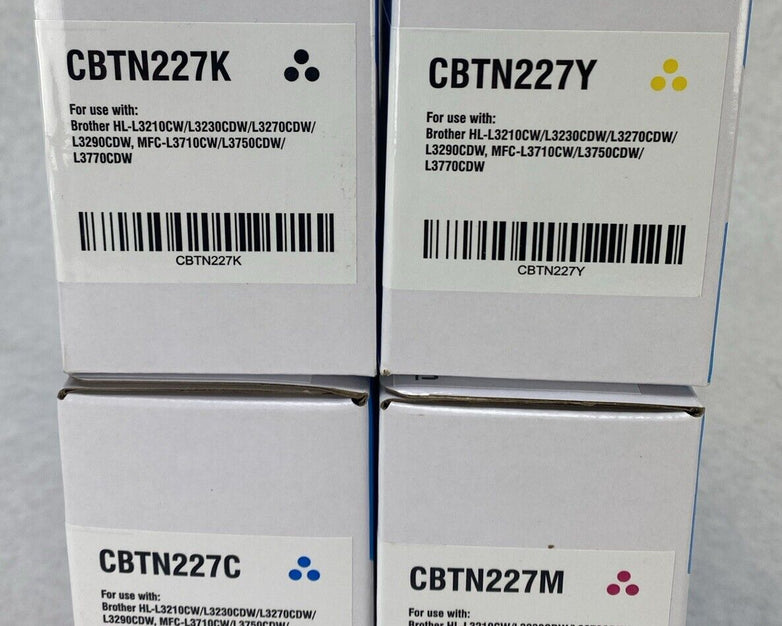Black and Color Compatible Laser Toner Cartridges for Brother HL-L3270cdw