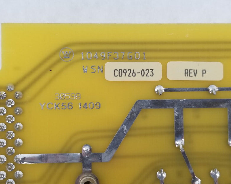 Westinghouse WSN C0926-023 1049F37G01 Circuit Board