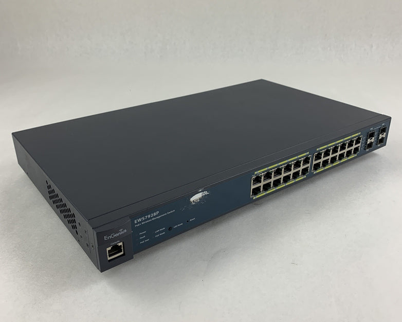 EnGenius EWS7928P 24-Port Gigabit Managed PoE+ L2 Management Switch Tested