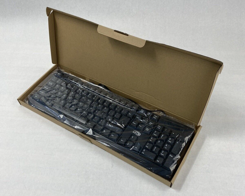 AST Kin-16 Wired Keyboard And AST 3D Optical Mouse