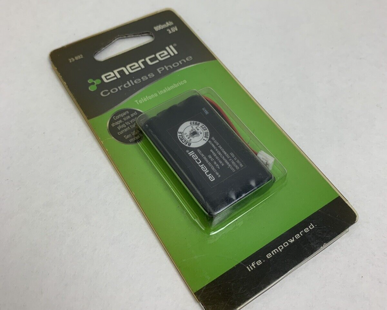 Enercell Cordless Phone Battery 800mAh 3.6 V Ni-MH 23-892 Radio Shack New