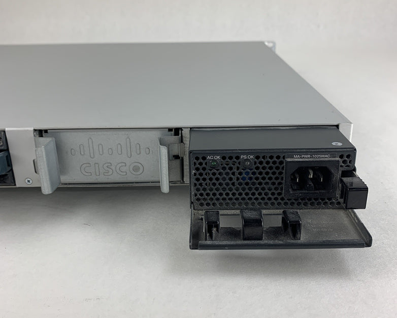 Cisco Meraki MS350-48FP-HW 48-Port PoE+ Ethernet Switch Tested Reset Port 25 Bad