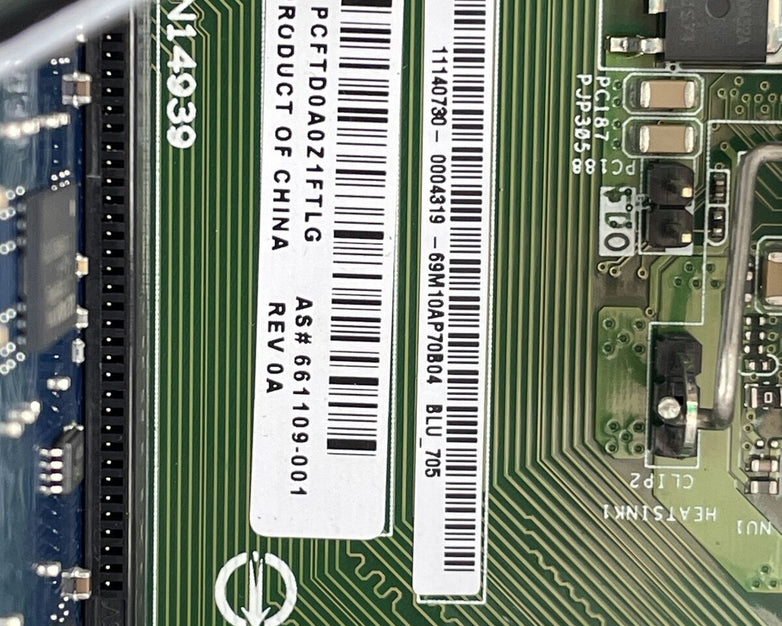 HP Pavilion P2-1033 MT AMD E-300 1.3GHz 3GB RAM No HDD No OS
