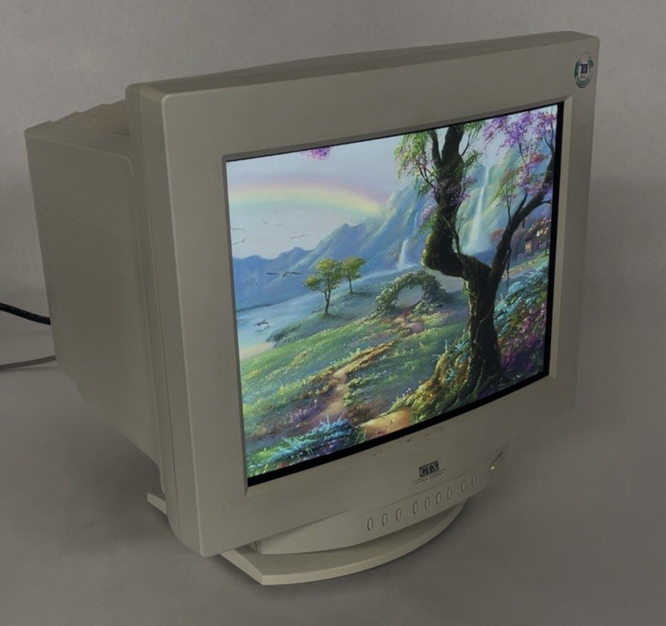 CTX Ultra Screen PR700 16" CRT Color VGA Tube Computer Monitor Retro Gaming