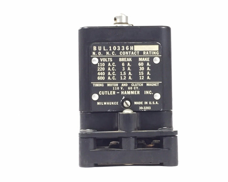 Cutler-Hammer 30-3204 Timing Motor and Clutch Magnet