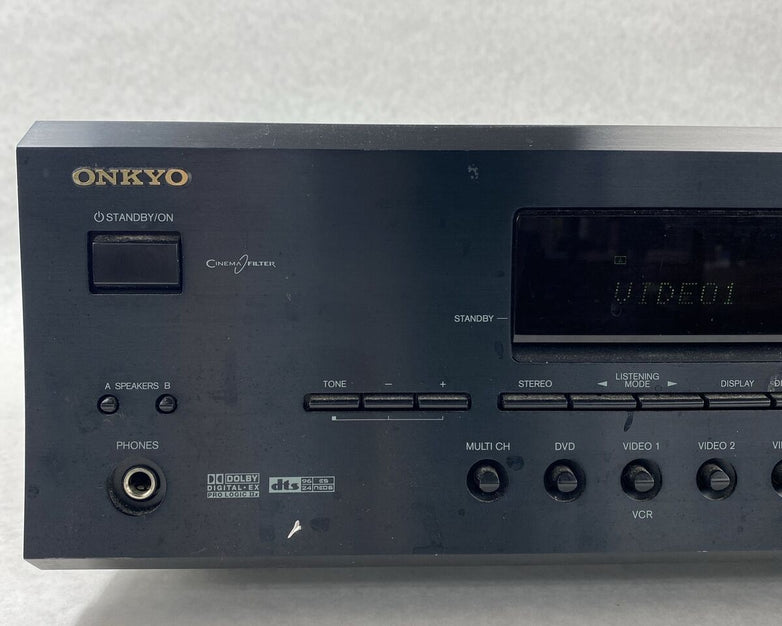 Onkyo TX-SR502 Home Theatre AV Receiver FOR PARTS SPARES REPAIRS NO SOUND