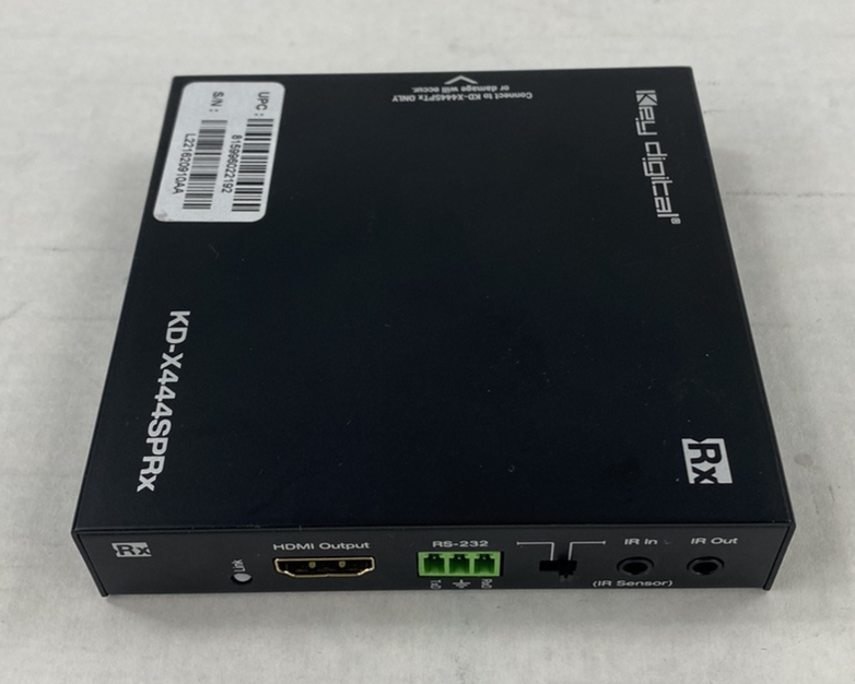 Key Digital KD-X444SP 4K 18G HDMI over 50m CAT5e/6 Extender Set Power Tested