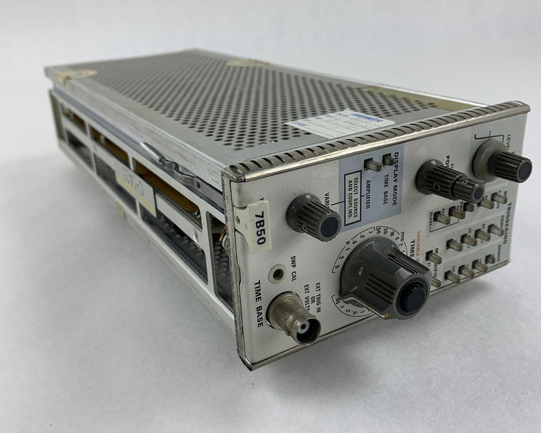 Tektronix 7B50 Time Base Plug In Unit Power Tested