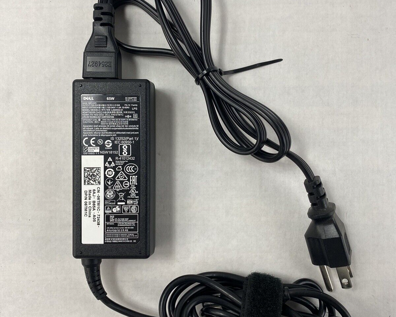 Lot of (5) Dell 65W PA-12 6TM1C AC Adapter LA65NS2-01