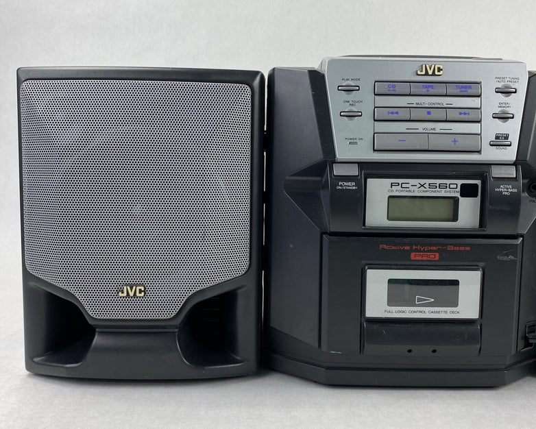 JVC PC-X560BK CD Portable Component System