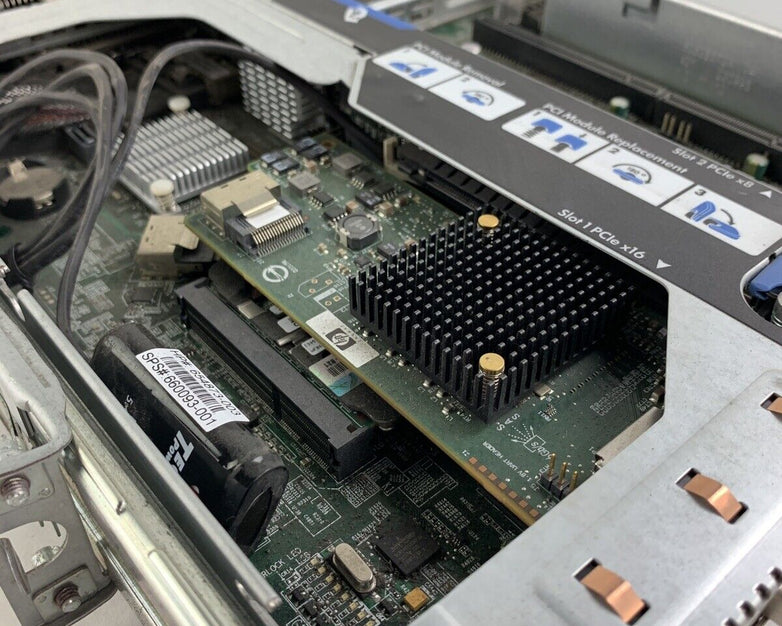 HP ProLiant DL360e Gen8 Intel Xeon E5- 2403 1.8 GHz 32 GB Ram No OS No HDD