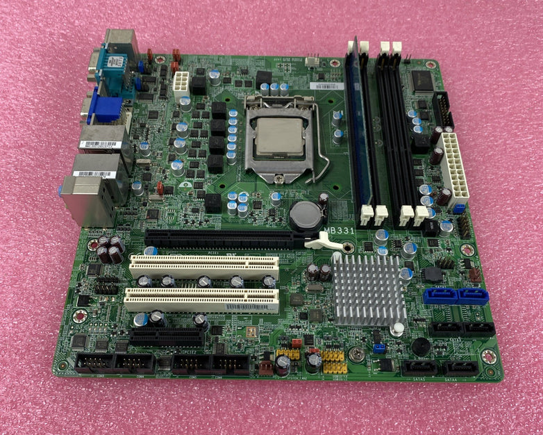 DFI MB331 Motherboard Intel Core i3-2100 3.1 GHz 4 GB RAM w/ Shield