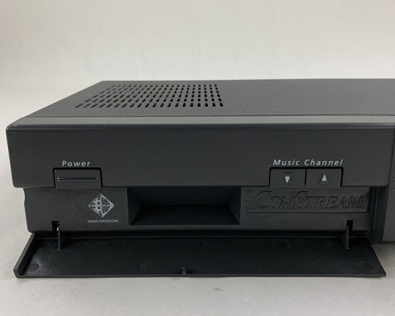 ComStream DR200 Audio Broadcast Receiver Powers On Missing Smart Card and Dish