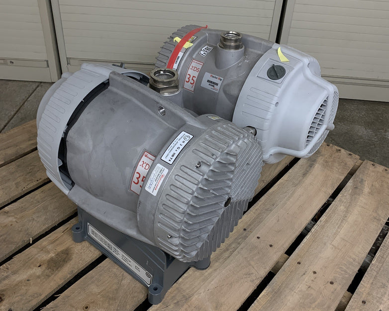 XDS 35i Edwards A730-01-983 Dry Scroll Vacuum Pump Parts and Repair Pair of 2x
