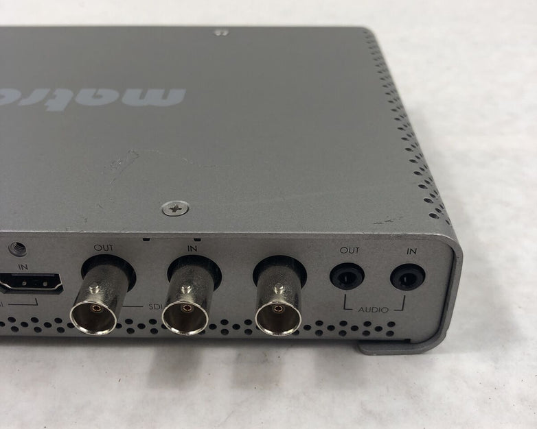Matrox Monarch HDX MHDX/I Dual-Channel H.264 Video Encoder - No Power Adapter