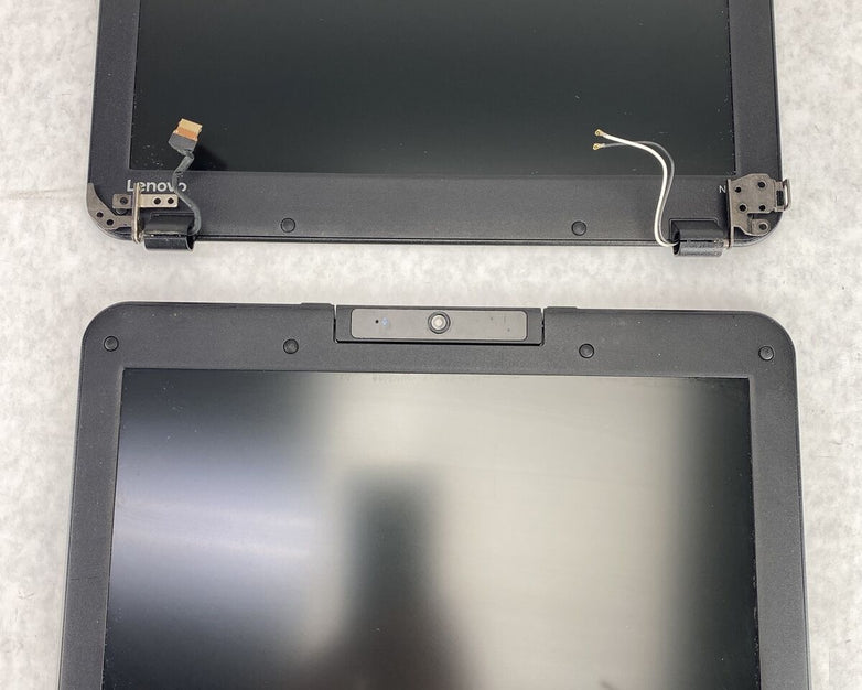 Lot of 2 Lenovo N22 Chromebook 11.6" Touchscreen LCD Panel Complete Assembly