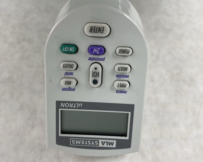 MLA Systems uLTRON 250µL Digital 8 Channel Pipette NO POWER SUPPLY