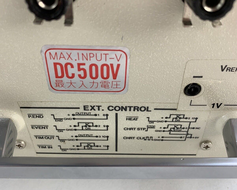 Graphtec WR3101 Linearcorder Mark VII (Parts and Repair)