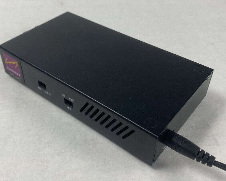 Canary CFT-2062 Media Converter 100Base-FX to 100Base-TX Tested