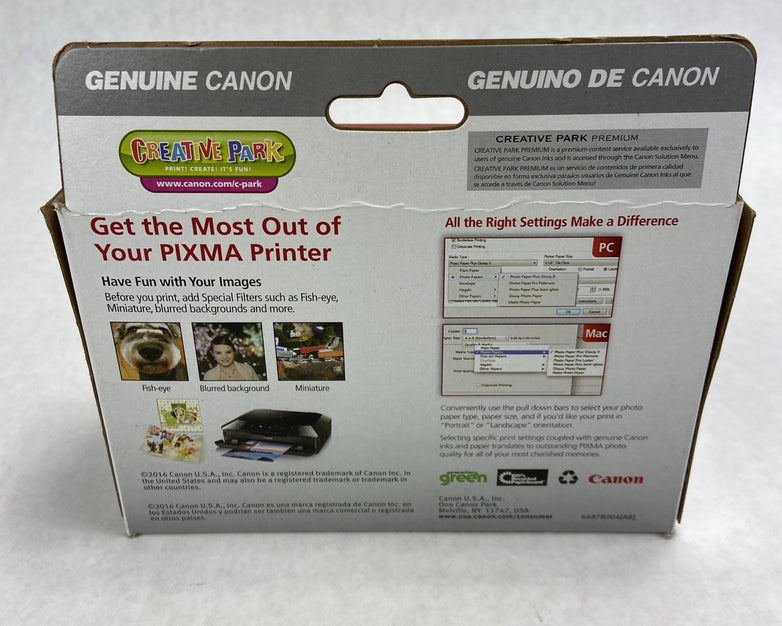 Canon PGI-250/CLI-251 Black, Cyan, Magenta, Yellow Original 5-Pack CMYK NIB
