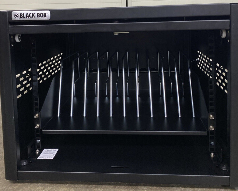 Black Box UD10KP Tablet Charging Cabinet 10 Slot Cubby Locker for Tablet Laptop