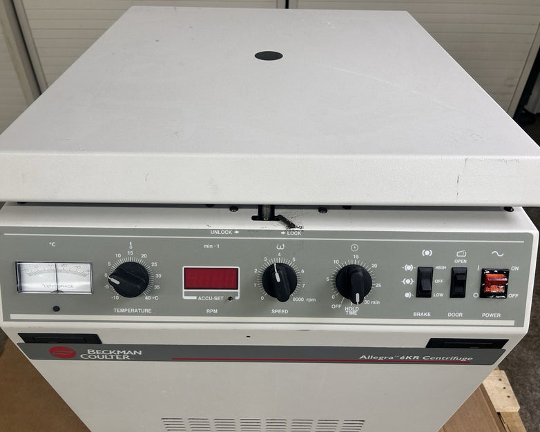 Beckman Allegra 6KR Refrigerated Centrifuge w/ Bucket Rotor - Parts or Repair