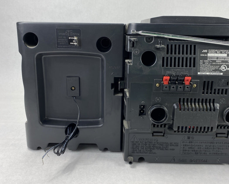 JVC PC-X560BK CD Portable Component System