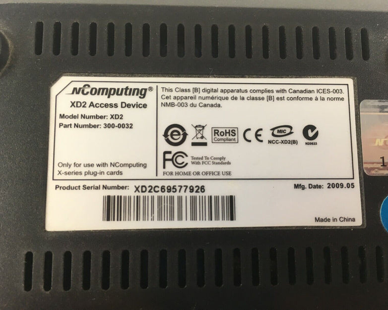 NComputing XD2 Computer Networking Module Access Devices Lot of 6
