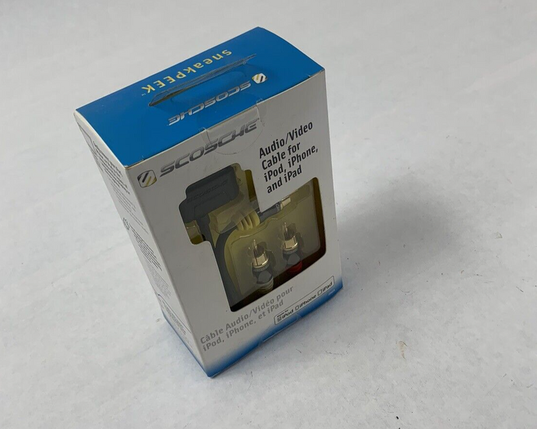 Scosche Audio/Video Cable for iPod, iPhone, and iPad