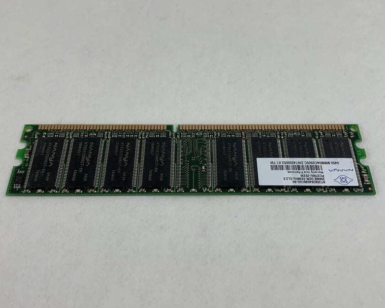 38x256MB Nanya NT256D64S88C0G-6K PC2700U-25330 1Rx8 333MHz CL2.5 184pin 2.5V DDR