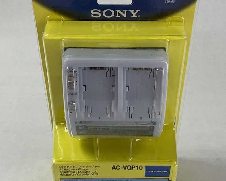 Sony ACVQP10 AC Adaptor/Charger for P Series Batteries