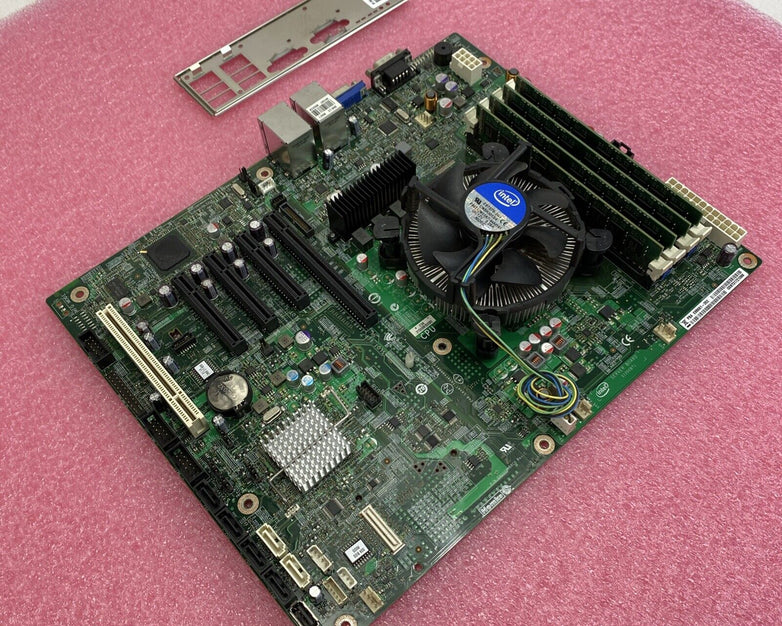 Intel S1200BTL Motherboard Intel Xeon E3-1230V2 3.3GHz 32GB RAM w/ Shield