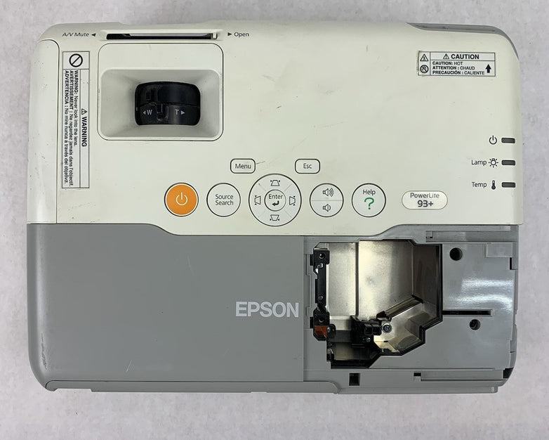 Epson H382F LCD Lamp Projector - Parts or Repair