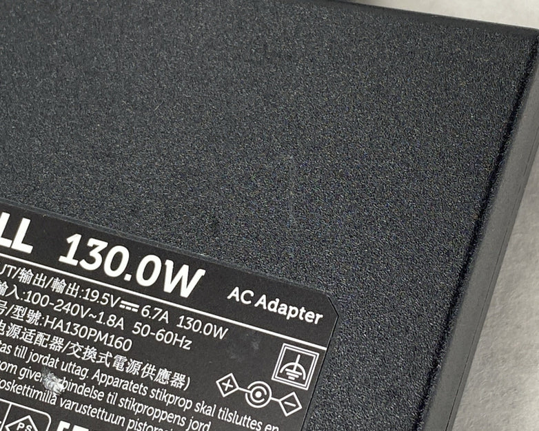 Dell HA130PM160 7.4mm 19.5V 6.7A 130W AC Power Adapter P7KJ5 (Lot of 6)