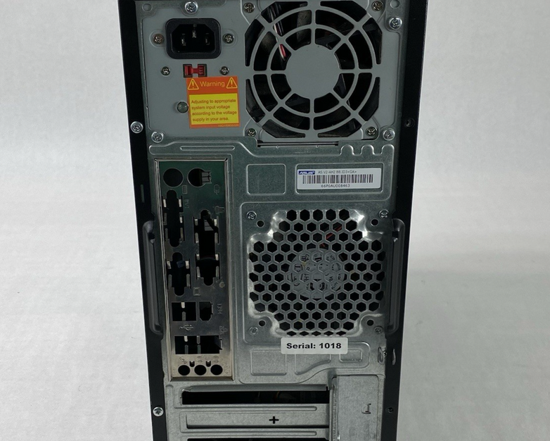 ASUS Desktop Barebone MicroATX Computer Case with 300W Power Supply