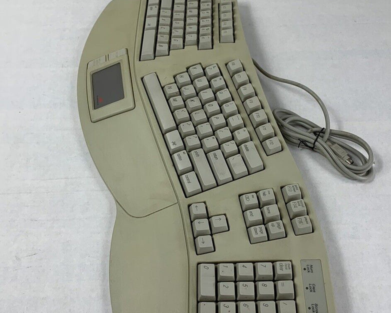 Mac Extend Ergonomic Mechanical Keyboard Glidepoint Trackpad EKB-905TP