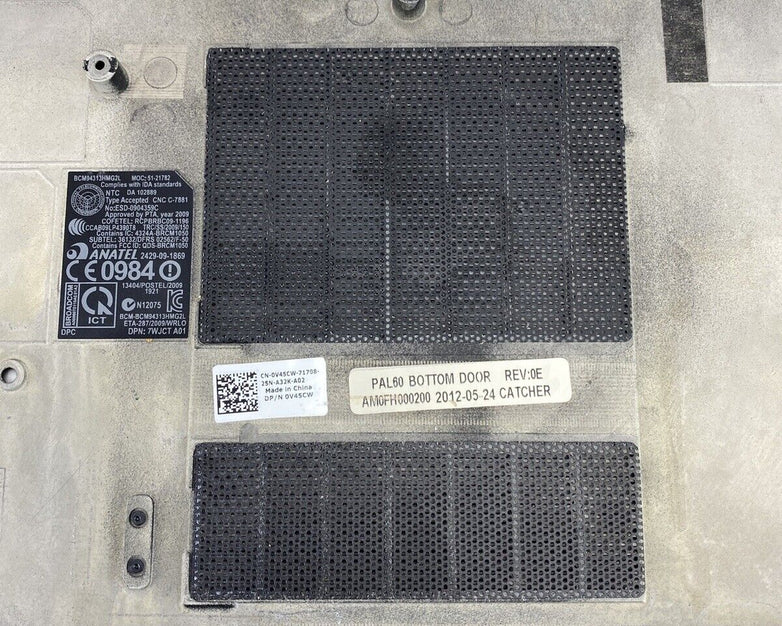 Dell 0V45CW Latitude E6520 Laptop Bottom Cover Black