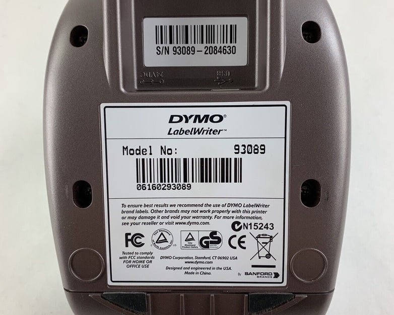Dymo Thermal Printer Label Writer 400 Power and Self Tested No Power Supply