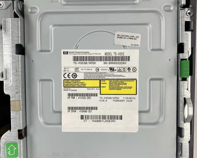 HP Compaq DC5850 SFF AMD Athlon 1640B 2.70GHz 4GB RAM No HDD No OS