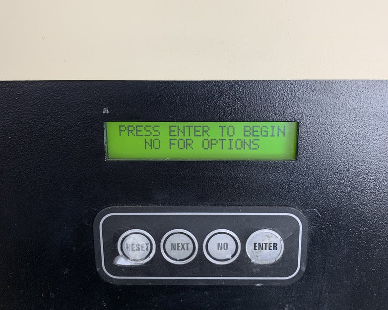 CBG Biotech SLV-99U (L) Xylene and Alcohol Solvent Recycling System Power On
