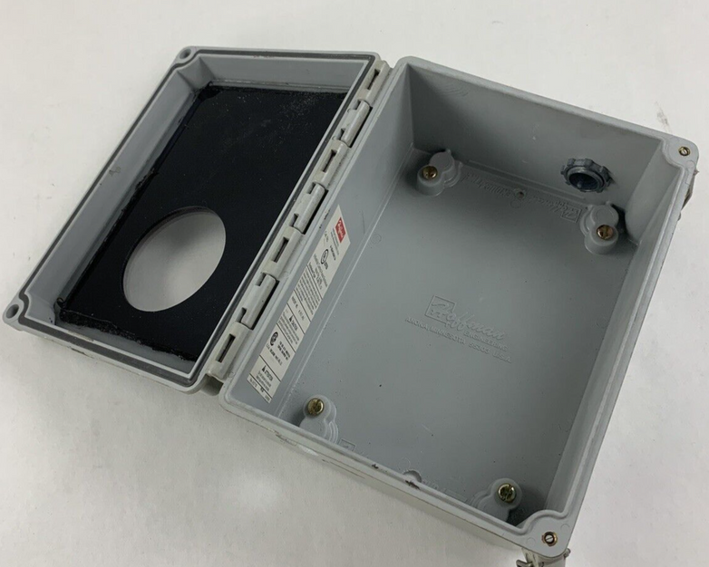 Hoffman A-864CHQRFGW Enclosure 8x6x4"