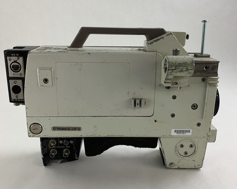Thomson CSF TTV1604F Video Broadcast Camera Vintage Collector Untested