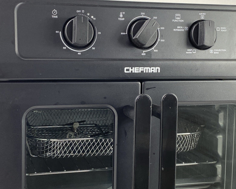 Chefman RJ50-FDAF-M25 French Door Air Fryer Oven
