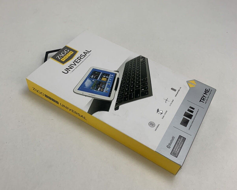 Zagg Keys Universal Compact Ergonomic Keyboard, Cover and Stand