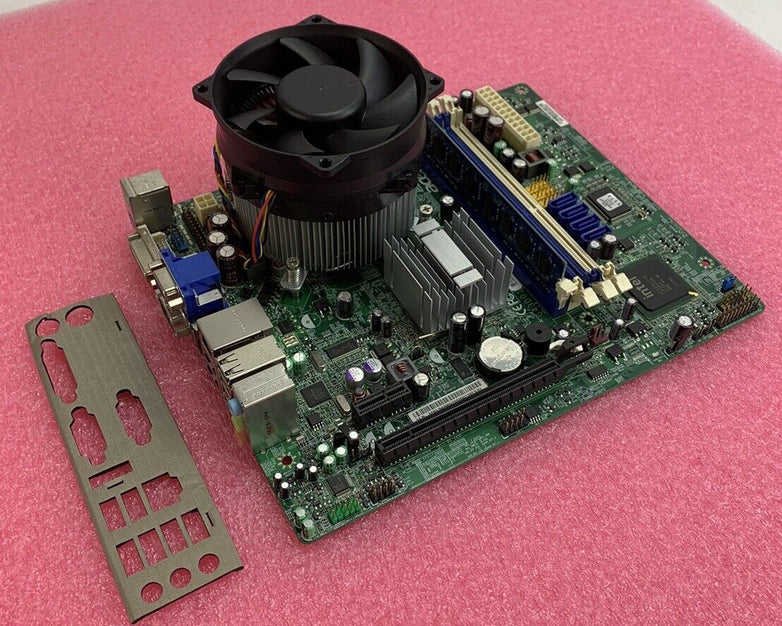 Acer Veriton x488G Motherboard Intel Core 2 Quad Q8400 2.66GHz 2GB RAM w/ Shield