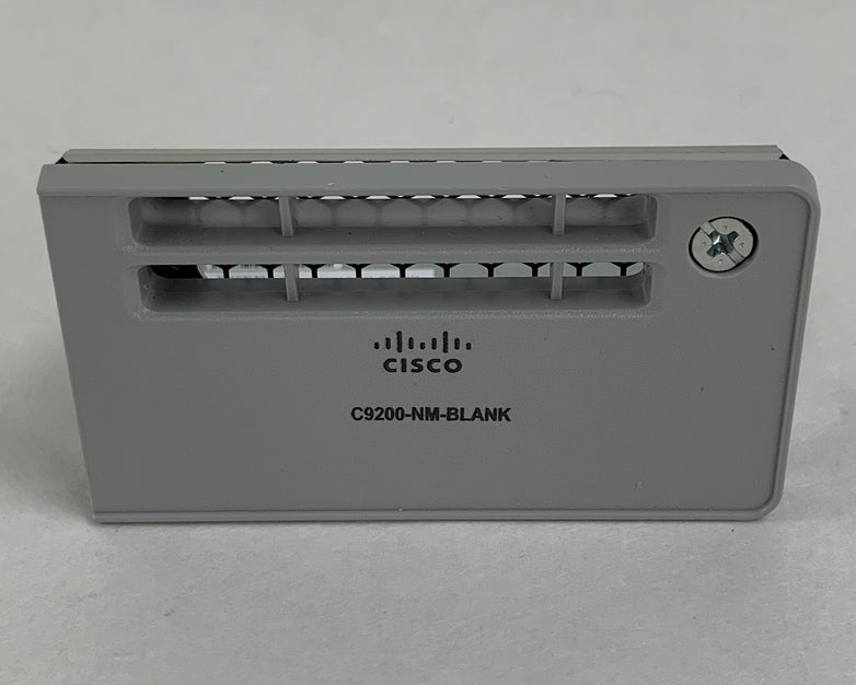 Cisco 800-105263-01 C9200-NM-BLANK Network Slot Cover Catalyst New Box Opened
