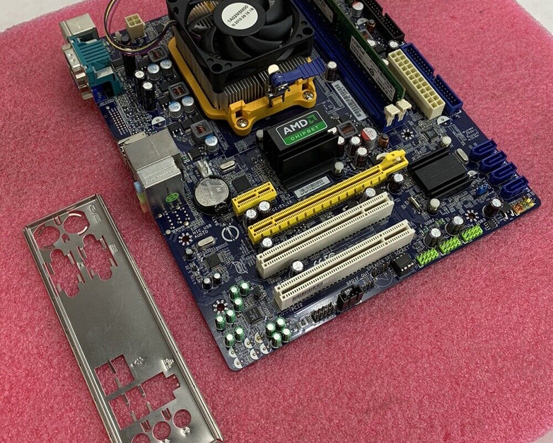 Foxconn A74ML-K Motherboard AMD Sempron 140 2.7GHz 2GB RAM w/Shield